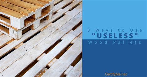 8 Ways To Use ‘useless’ Wood Pallets