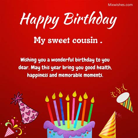 birthday wishes  cousin   images