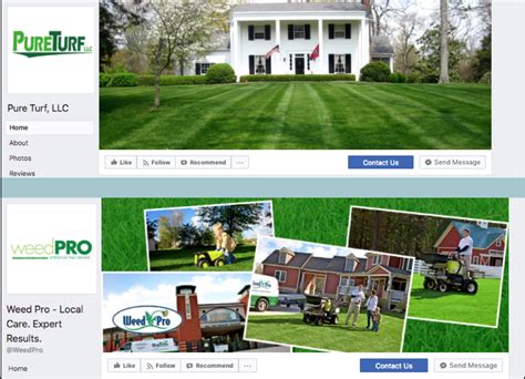 facebook marketing tips  lawn care companies