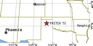 fritch texas tx population data races housing economy