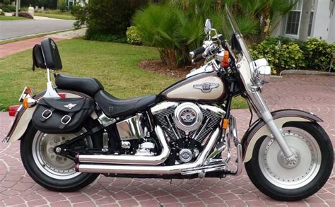 harley fat boy  anniversary limited edition  miles exc