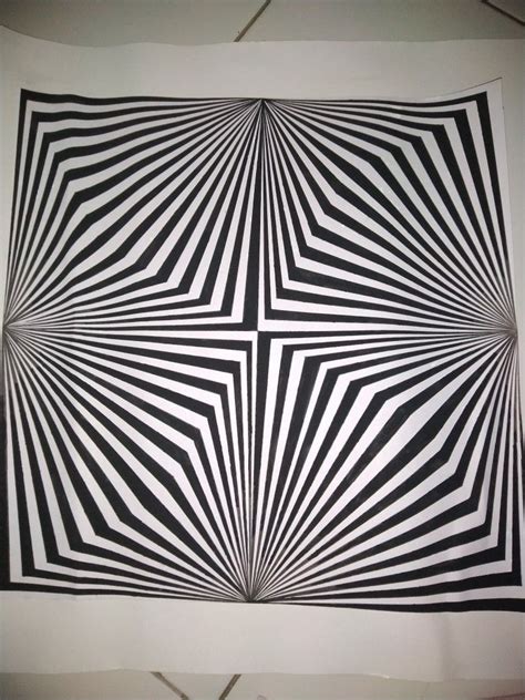 art work  black  white stripes