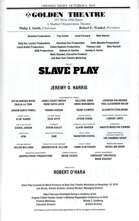 theatre s leiter side 87 2019 2020 review slave play seen october