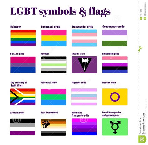 lgbt gay flags stock vector illustration of dating rights 67343973
