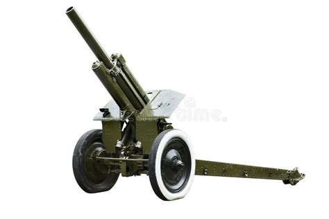 mm howitzer soviet army stock image image  civil color