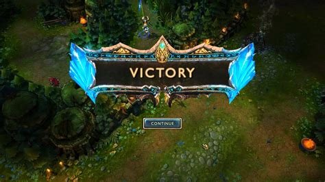 league  legends victory screen bug youtube