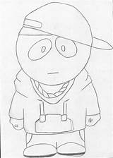 Eminem Manga Cartoon Drawing South Park Getdrawings Kids sketch template