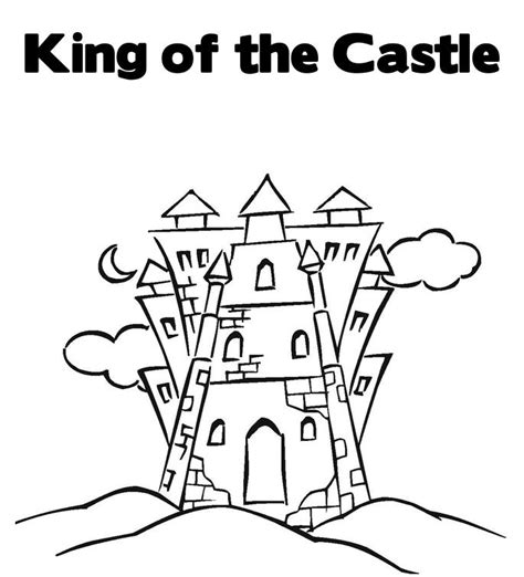 cartoon design disney princess castle coloring pages  kids