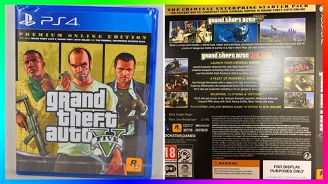 Grand Theft Auto V Premium Online Edition Playstation 4