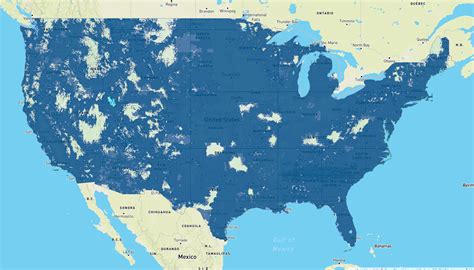 Cellular Coverage Map