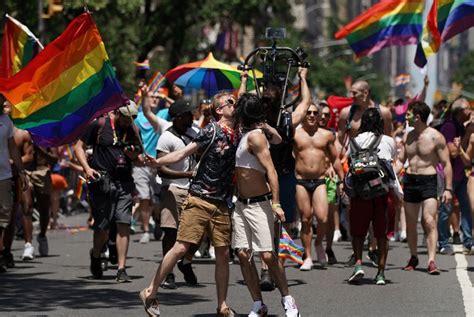 Thousands Participate In Lgbt Worldpride Parade In New York City