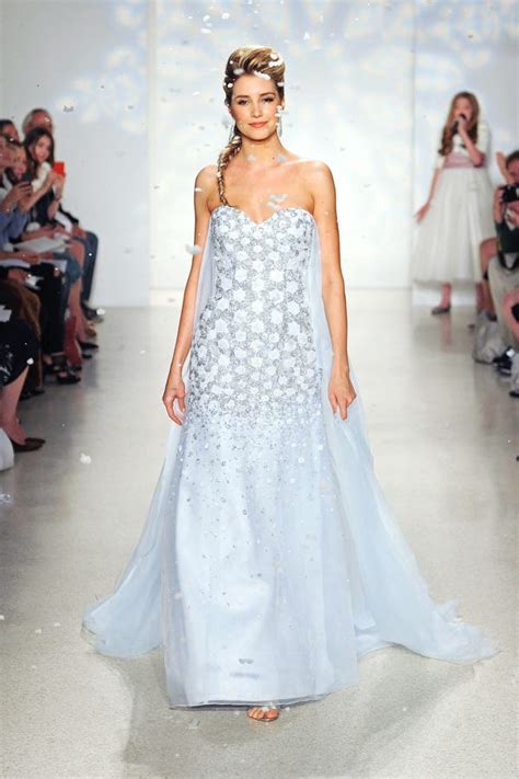 Frozen Elsa Wedding Dress Alfred Angelo Bridal
