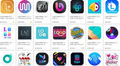 logo maker app  android phones downloads trendy tech buzz