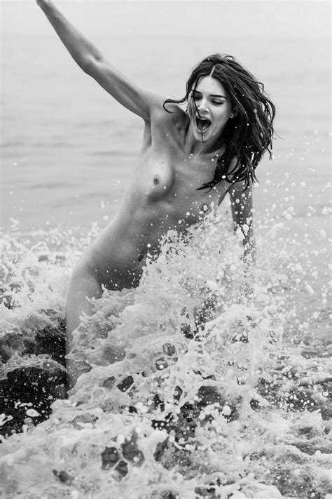 kendall jenner non retouched nude pics by russell james