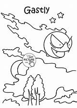 Coloring Pokemon Pages Absol Characters Gastly Printable Getdrawings Getcolorings Legendary Wuppsy Go Colorings sketch template