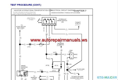 international truck electrical repair procedure auto repair manual forum heavy equipment