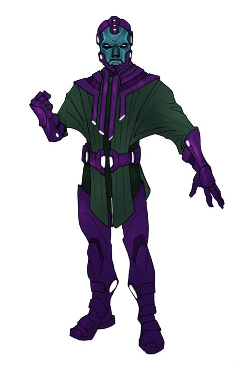 kang  conqueror comic style full redesign marvel characters art