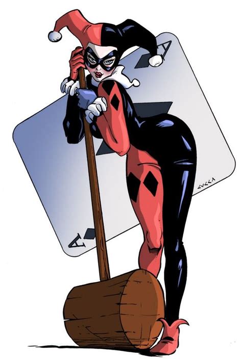 A Drawing Of A Woman In A Cat Suit Holding A Bat And Posing For The Camera