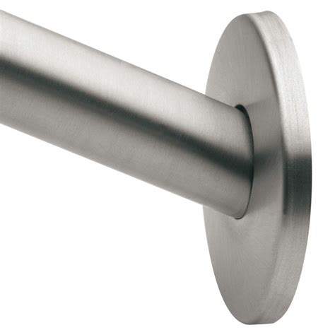 Moen 60 In Curved Shower Rod Bar In Brushed Nickel