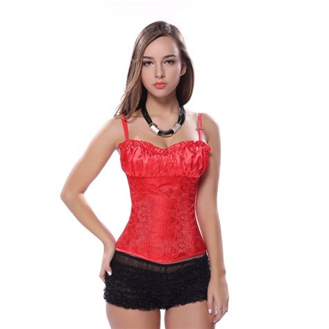 Caudatus Corsets And Bustiers For Women Floral Brocade Corset With