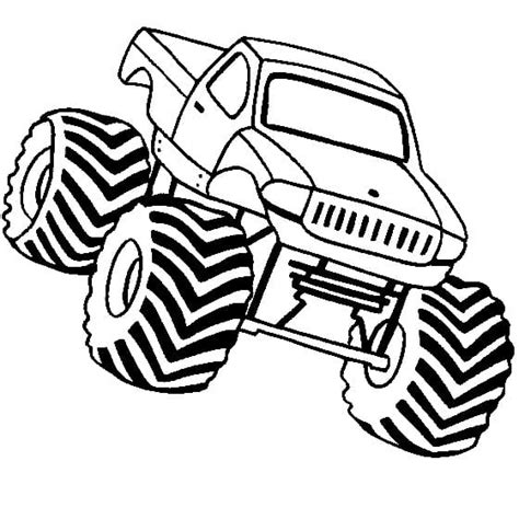 zombie monster truck coloring page  printable coloring pages  kids