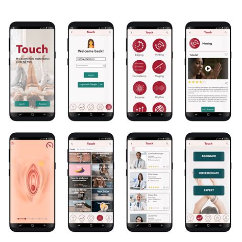 Touch App The Best Female Masturbation Guide Domestika