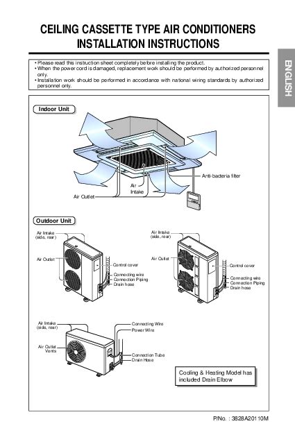 ceiling cassette type air conditioners installation instructions kuldip singh academiaedu