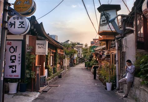 restaurants  insadong south korea