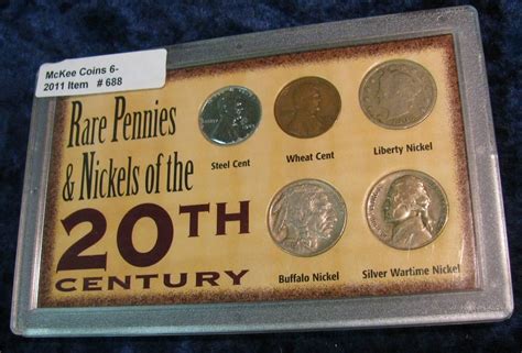 rare pennies nickels    century  pcs
