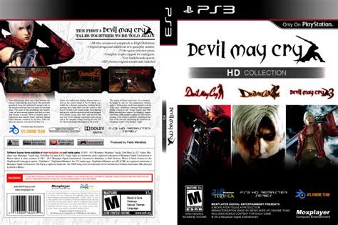 devil may cry hd collection playstation 3 box art cover by
