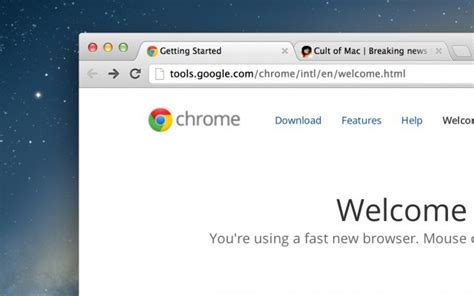 google chrome updated    macbook pros retina display cult  mac