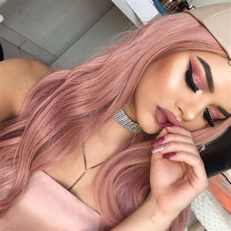 Dayanna Comas 🖤 On Instagram “pretty In Pink Dayannaglam” Blonde