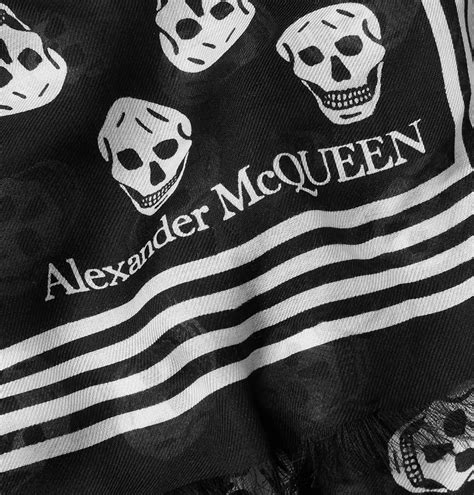 alexander mcqueen skull scarf flawless crowns