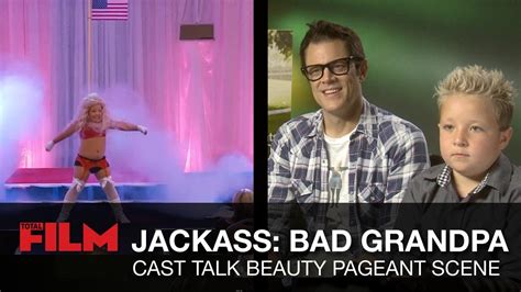 jackass bad grandpa beauty pageant scene secrets youtube