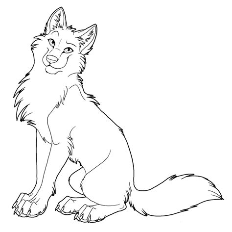 cute wolf coloring pages coloring home