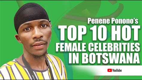 Botswana S Top 10 Beautiful Women Youtube