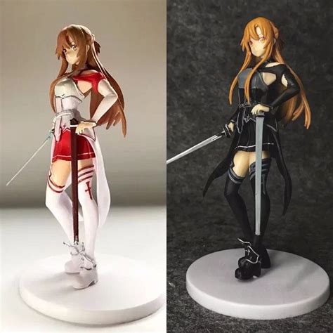 17cm Sword Art Online Anime Action Figure Sao Yuuki Asuna