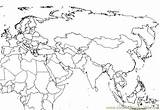 Map Asia Coloring Blank Printable Maps Europe Pages Eurasia Outline Physical Colorless Color Gol Www2 Education John Supercoloring sketch template