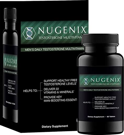 Nugenix Mens Daily Testosterone Multivitamin 19 Vitamins And