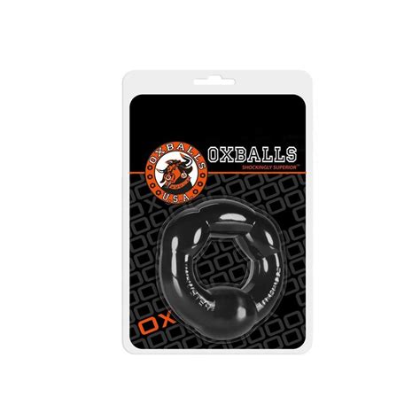 Oxballs Thruster Cock Ring Black Bent Ltd