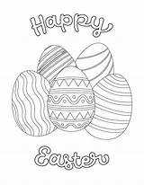 Easter Coloring Pages Kids Happy Printable Colouring Printables Sheets Bunny Mom Eggs Activities Spring Simple Children Crafts Egg Entertain Need sketch template