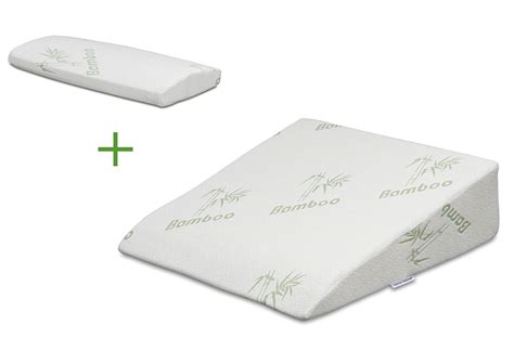 Intevision Extra Large Foam Bed Wedge Pillow 33 X 30 5