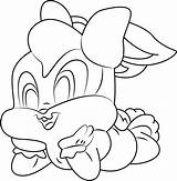 Baby Coloring Lola Looney Tunes Pages Happy Coloringpages101 Game Print Color sketch template