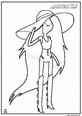 Adventure Time Coloring Flame Pages Drawing Princess Lord Color Printable Line Licorice Getdrawings Princes Getcolorings Template sketch template