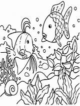 Coloring Pages Coral Reef Tropical Fish Kids Aquarium Sheet Drawing Color Getcolorings Getdrawings Popular sketch template