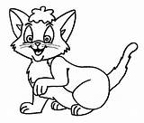 Cat Coloring Pages Cats Print Kids Clipartmag sketch template