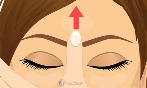 A Simple Acupressure Self Massage At This Point On Your Forehead Can