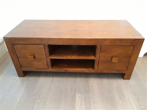 solid mango wood tv unit  broughty ferry dundee gumtree