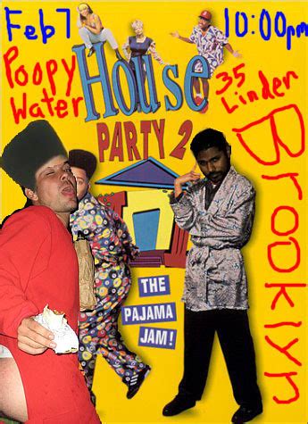 pajama party flyer john mahoney flickr