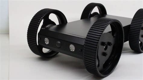 wheel drive robot  surveillance purpose youtube
